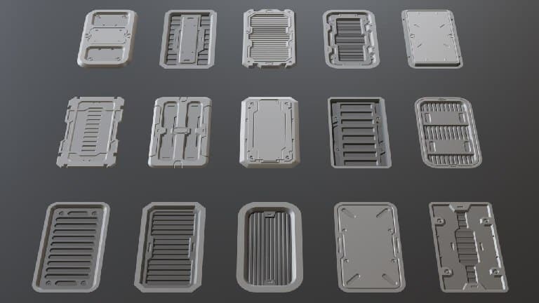 贴花素材集 01 – Decal Sheet 01