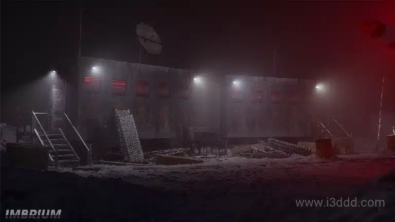 北极恐怖游戏环境 四个原创环境 – Arctic Horror Game Environments