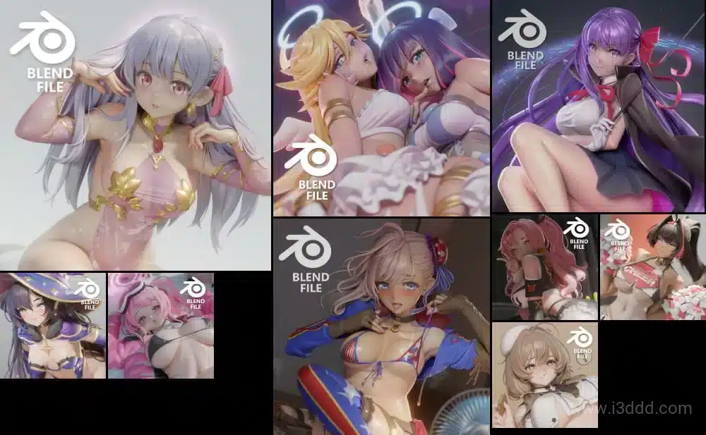 Ucupumar 3D 模型合集 – Ucupumar 3D Models Collection