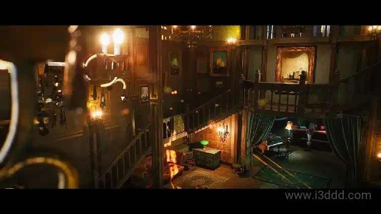 复古豪宅环境套件 – Vintage Mansion Environment Kit