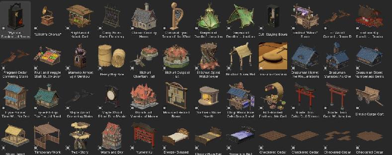 原神 Blender 资产合集 – Genshin Impact Blender Assets