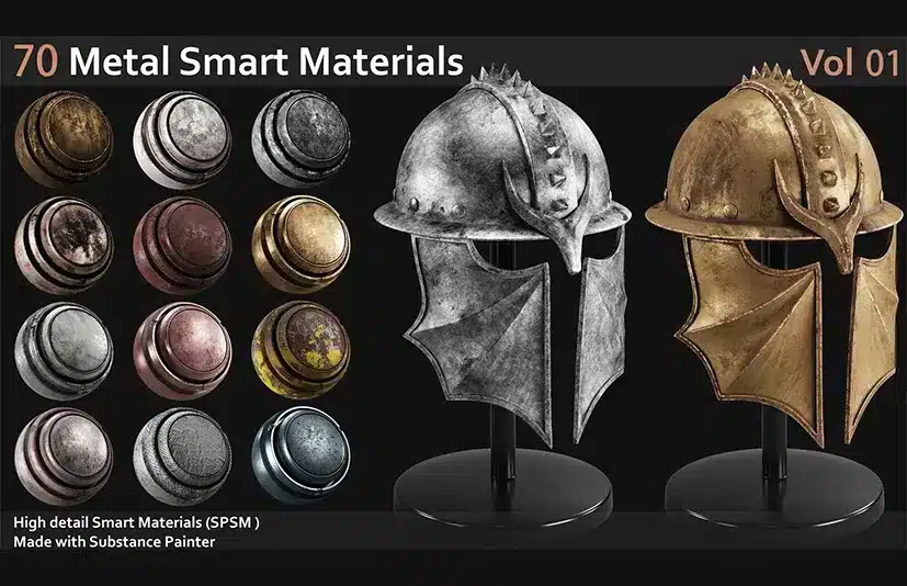 金属智能材质 第1卷 – 70 Metal Smart Materials Vol.1