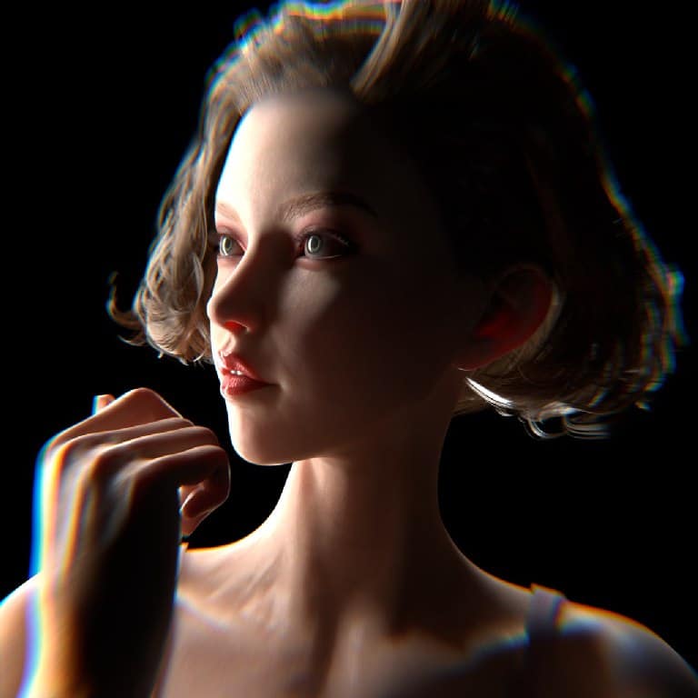 美女 3D 模型 – Beauty Girl 3D Model