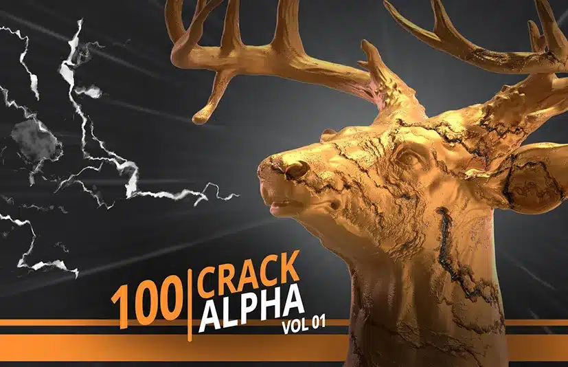 破损裂痕 – 100 Crack Alpha Vol 01