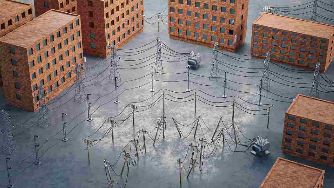 几何节点电力线生成器 – Electric Line Generator (Geometry Nodes)