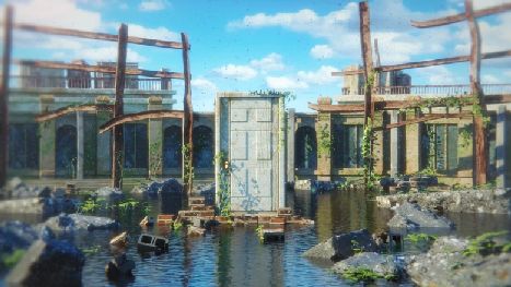 铃芽之旅定制 3D 环境 – Suzume Custom 3D Environment