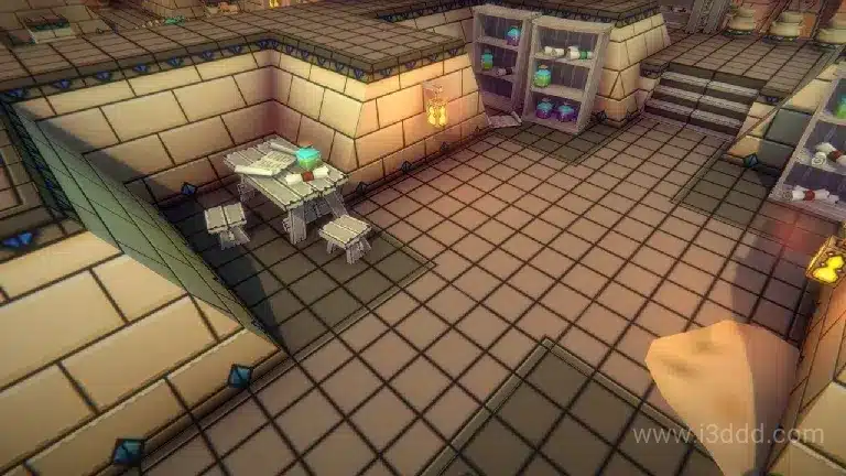 古代金字塔地牢套装 Ancient Pyramid Dungeon Kit – Lowpoly Modular Assets