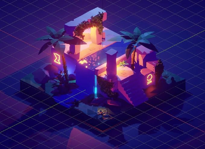 103 个高质量 Blender 卡通插画场景合集 – 103 High-Quality Blender Cartoon Illustration Scenes