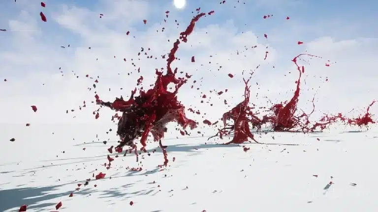 写实血液喷溅流血特效包 – Blood FX Alembic