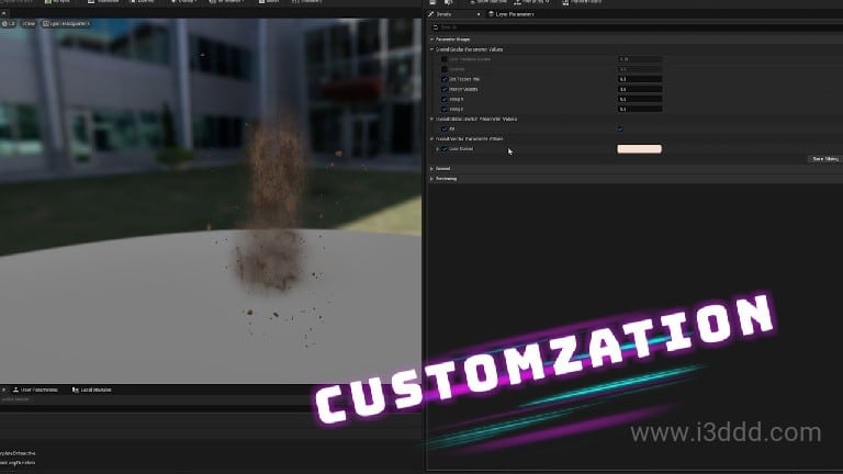 地面冲击尘土飞扬特效 – Dirt Impact VFX