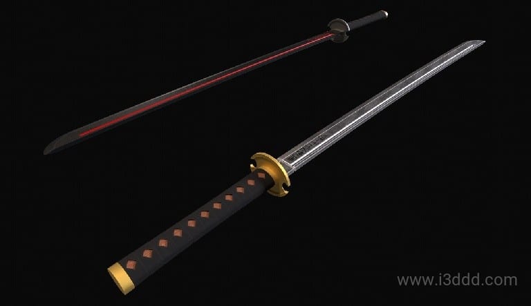 日本武士刀模型 – Katana