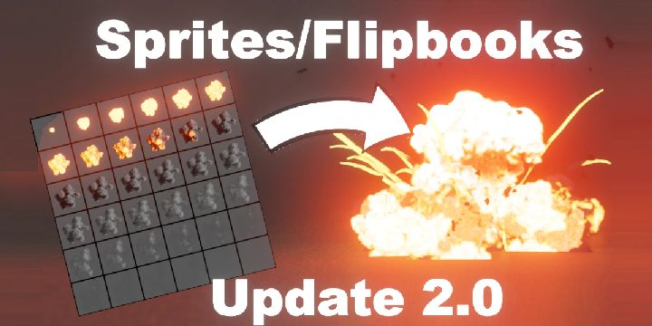 实时 VFX 精灵粒子系统 – Sprite Particles VFX v2.0