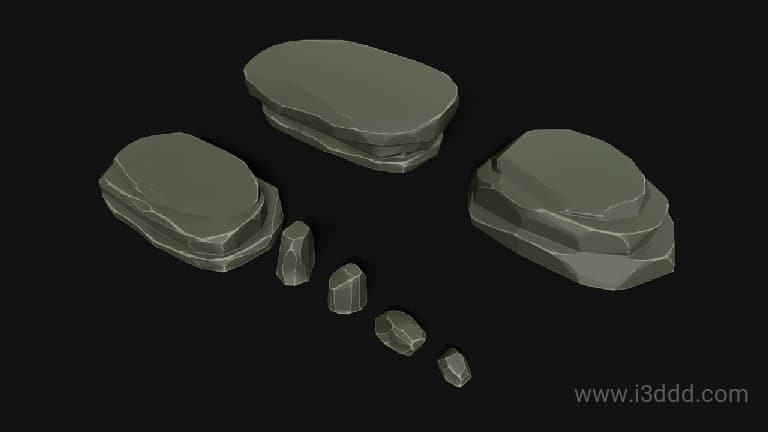 风格化森林岩石 – Stylized Forest Rocks