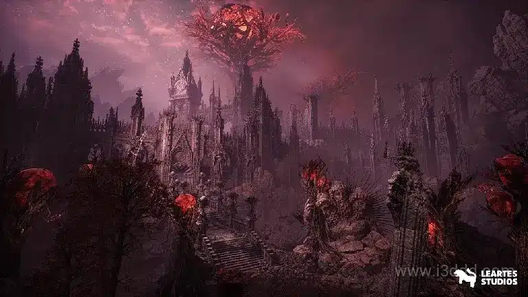 奇幻游戏外星城堡环境场景 – Fantasy Alien Castle