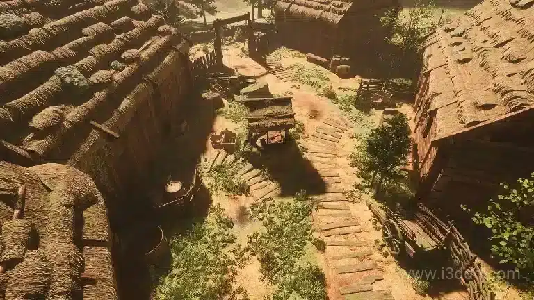 古老的斯堪的纳维亚中世纪村庄 – Old Scandinavia Medieval Village