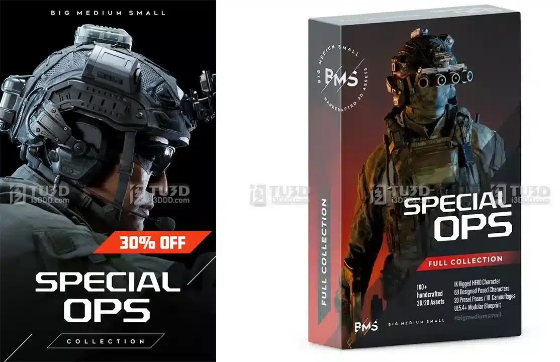 SPECIAL OPS 特种部队 资产包 – BMS 系列