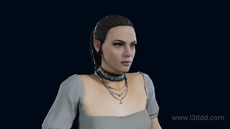 中世纪女武神角色模型 – Valkyrie