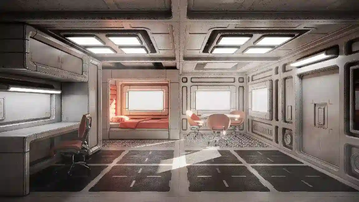 未来主义公寓 – Futuristic Apartment