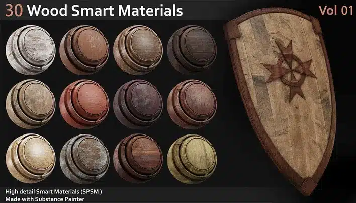 木纹智能材质 第1卷 – Wood Smart Materials Vol.1