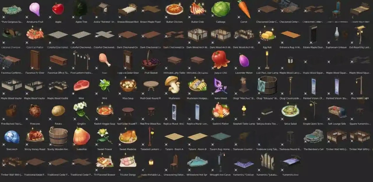 原神 Blender 资产合集 | 2026 更新 | 750 + 资源 – Genshin Impact Blender Assets | 2026 Update | 750+ Assets