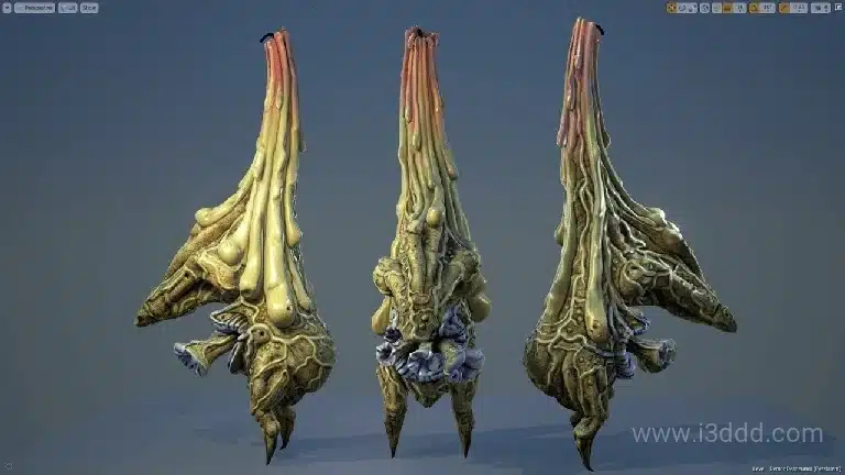 游戏奇幻怪物生化恶魔角色模型 – Demon Desperator