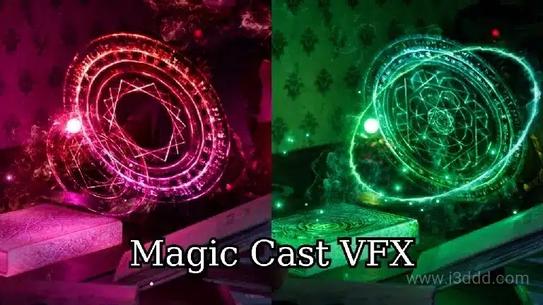 10 个高品质魔法阵特效 – Magic Cast VFX