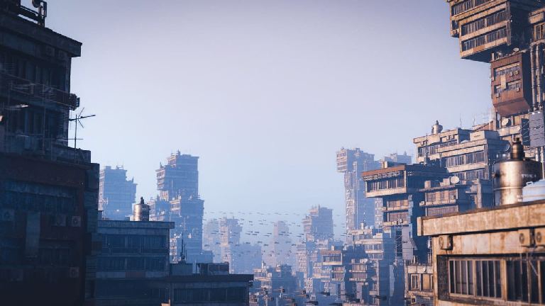 科幻建筑资源包 – Sci-Fi Building Asset Pack