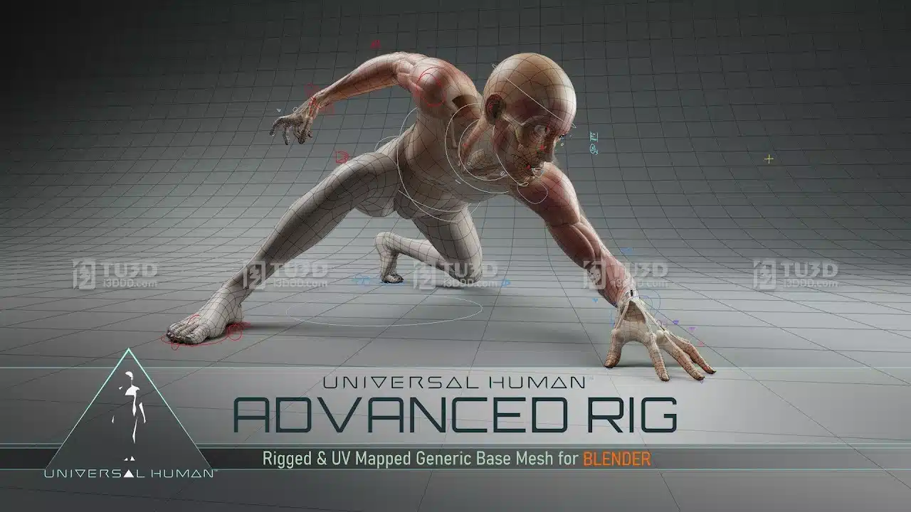 Blender插件Chris Jones universal human