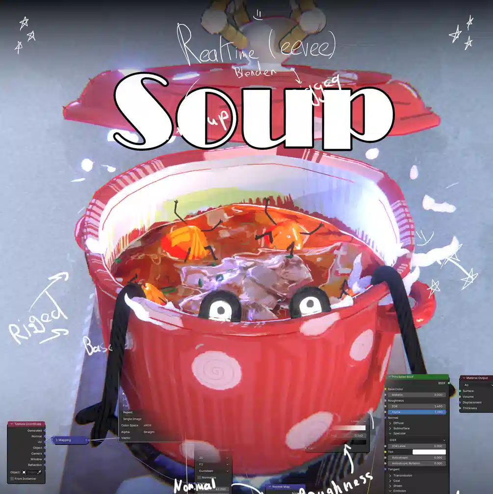 汤品（Blender 文件）