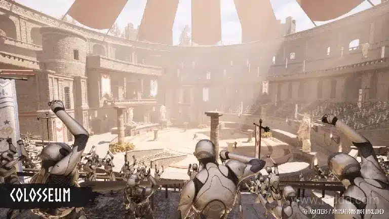 模块化角斗士竞技场 – Modular Gladiator Arena