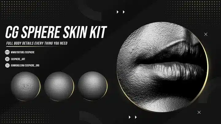 CGSphere 皮肤 Alpha 资源包 – CGSphere Skin Alpha Kit