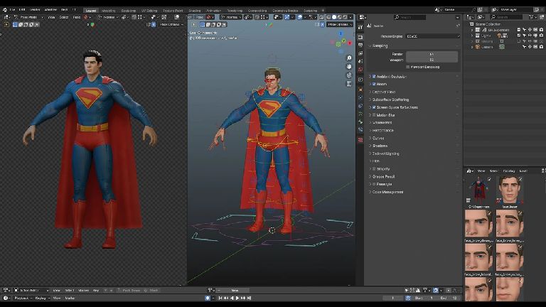 超人 2025 绑定（堡垒之夜）- Superman 2025 Rig (Fortnite)