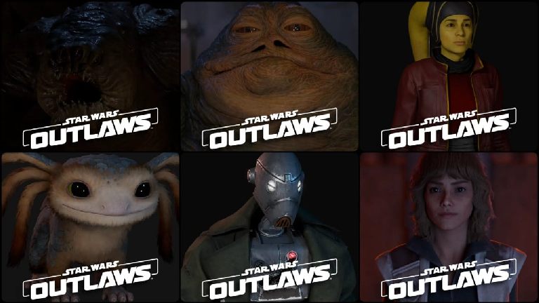 星球大战：亡命之徒 角色模型合集 – Star Wars Outlaws Characters Pack