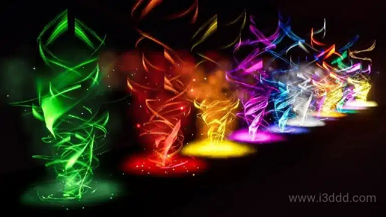 风格化炫彩旋风特效 – Stylized Whirlwinds
