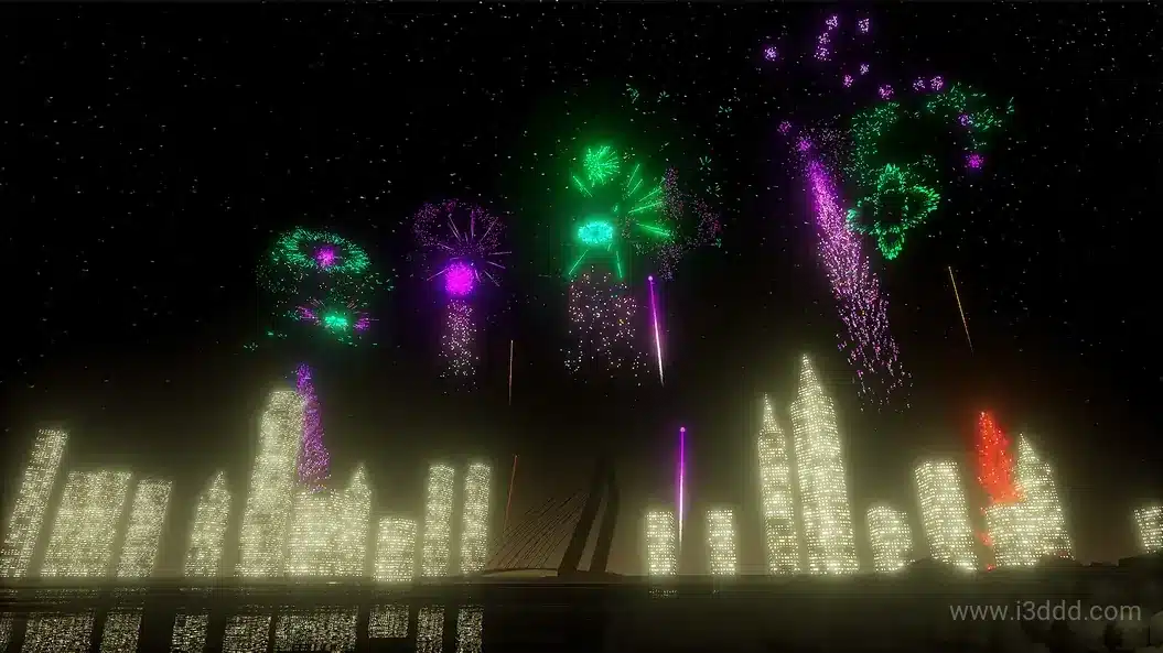 模块化礼花烟花特效 – Modular Fireworks Kit