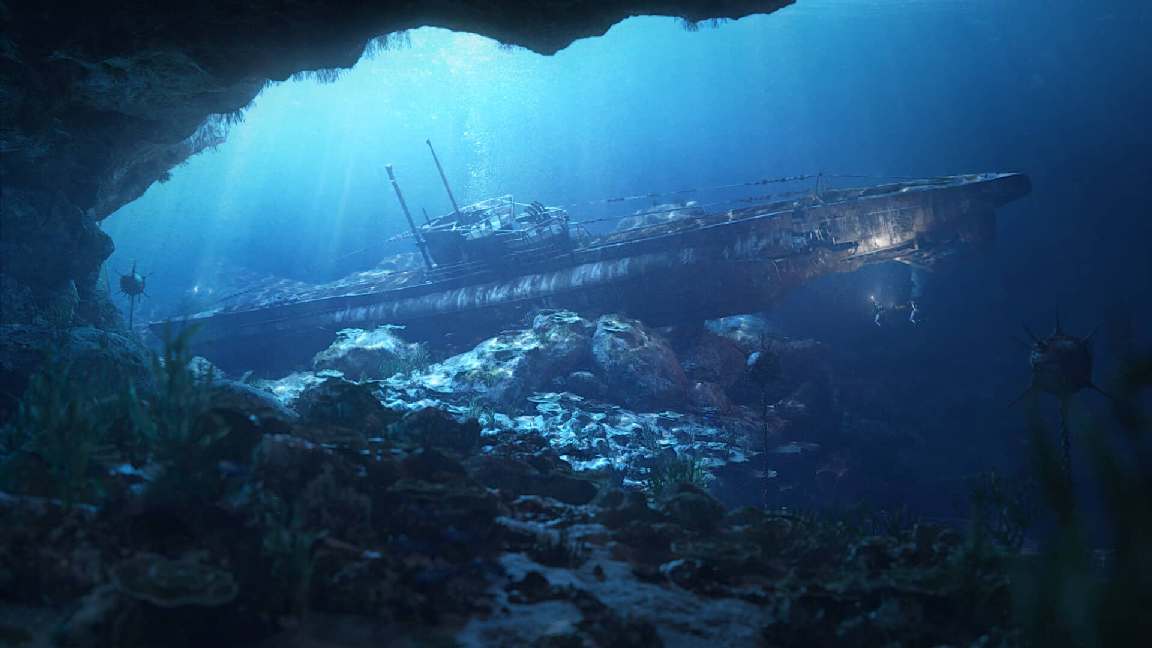 潜艇残骸场景 – Submarine Wreck