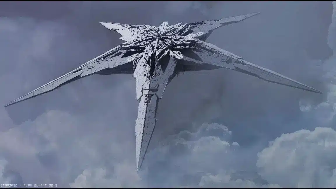 星际基地金色之星 3D 模型 – Starbase Golden Star 3D Model