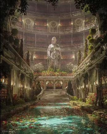 永恒档案馆完整场景 – Eternal Archives