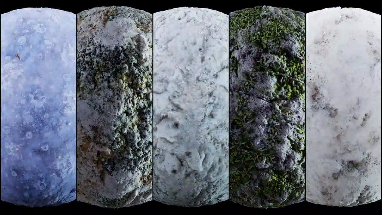 20 种冰冻材质纹理 – 20 Frozen Texture