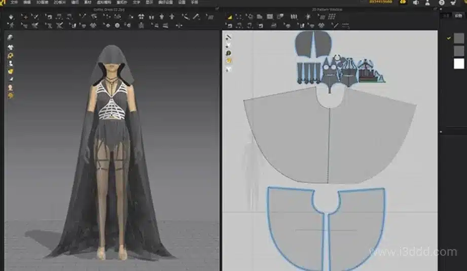 哥特梦境薄纱连衣裙 – Gothic Dream Tulle Dress