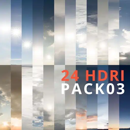 真实光照 24 组 HDRi 专业包 03 – Real Light 24 HDRi Pro Pack 03