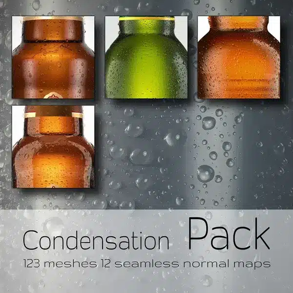 水珠贴图包 – CGI condensation pack