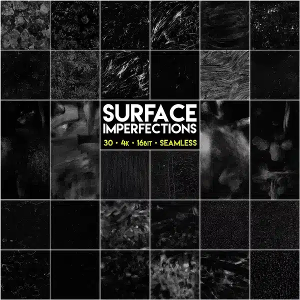 污渍划痕贴图 Vol.1 – Pwnisher’s Surface Imperfections Vol.1