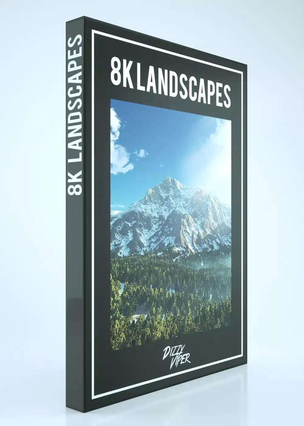 10 个 8K 山脉地形贴图 – 8K LANDSCAPES