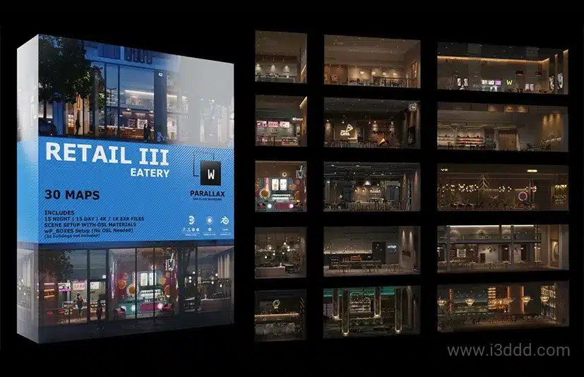 视差贴图 – wParallax Retail 3