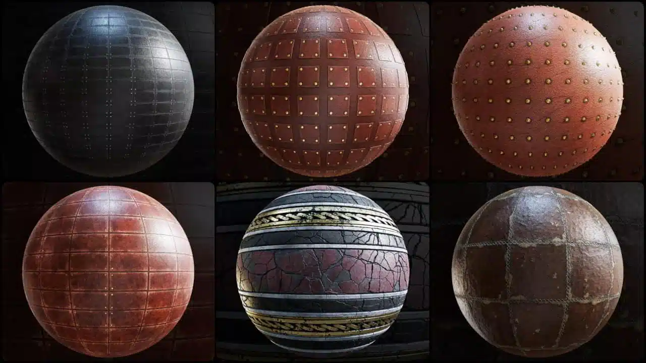 CGAxis 中世纪幻想材质包 – CGAxis Physical 9 Medieval & Fantasy