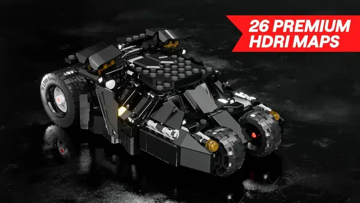 26 款工作室 HDRI 环境贴图 – 26 Studio HDRI Maps