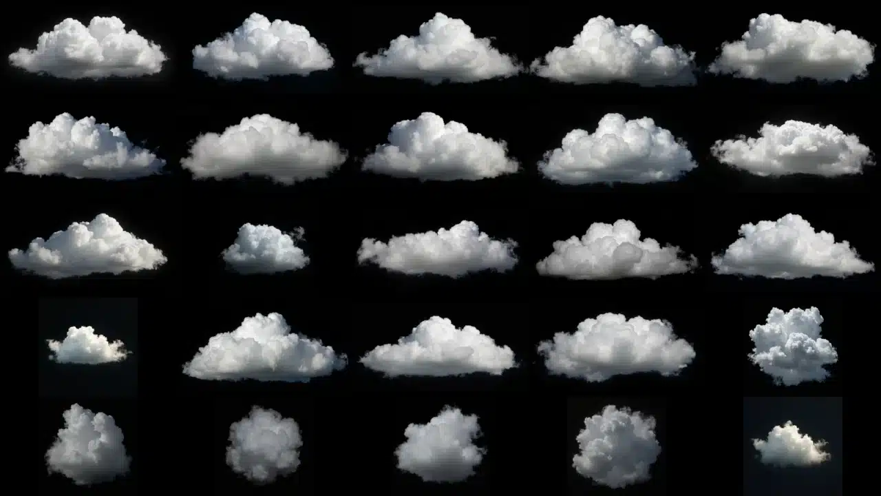 2D 云朵纹理包 – 2D Cloud Textures Pack