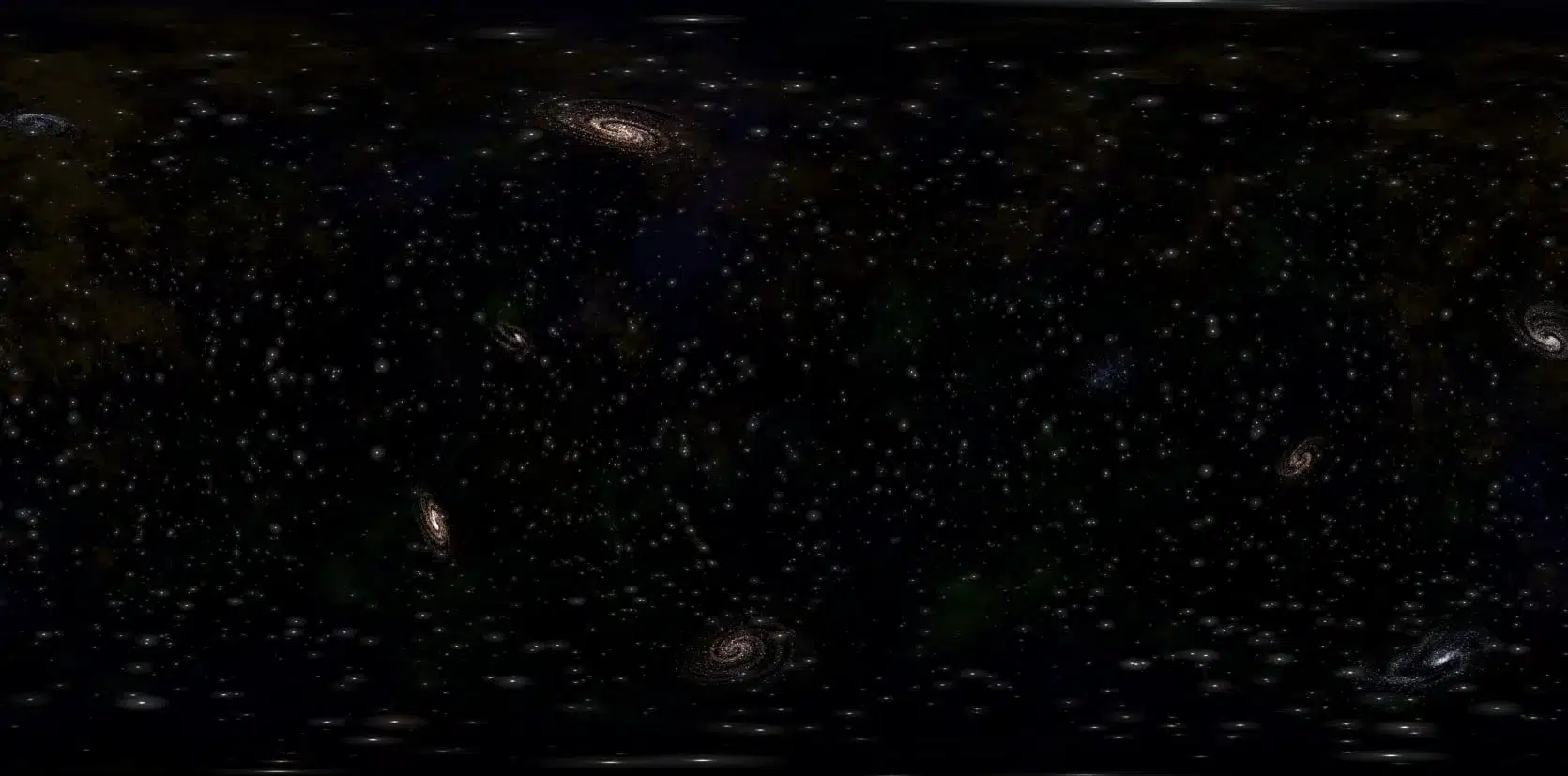 37 张标准星空 HDRI 2K-6K – 37 Star HDRI Maps 2K-6K