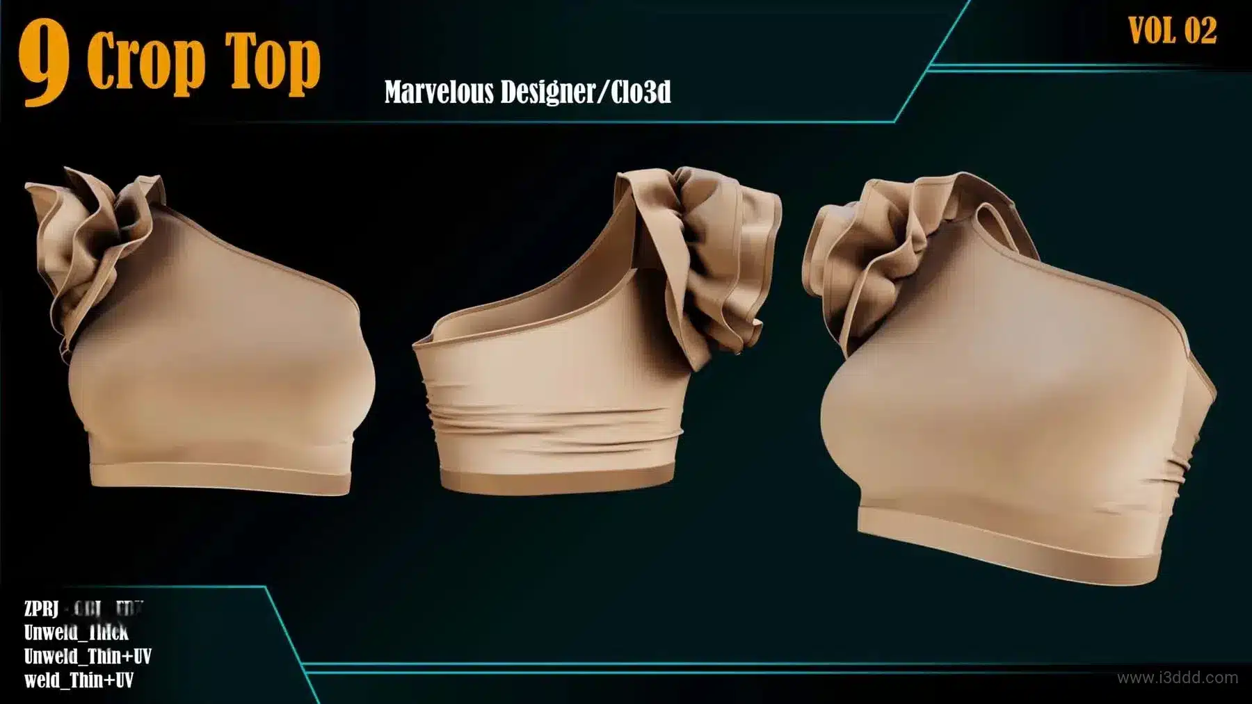 9 件女士花边礼服上衣短袖服装 – 9 Women’s Lace Dress Short Sleeves